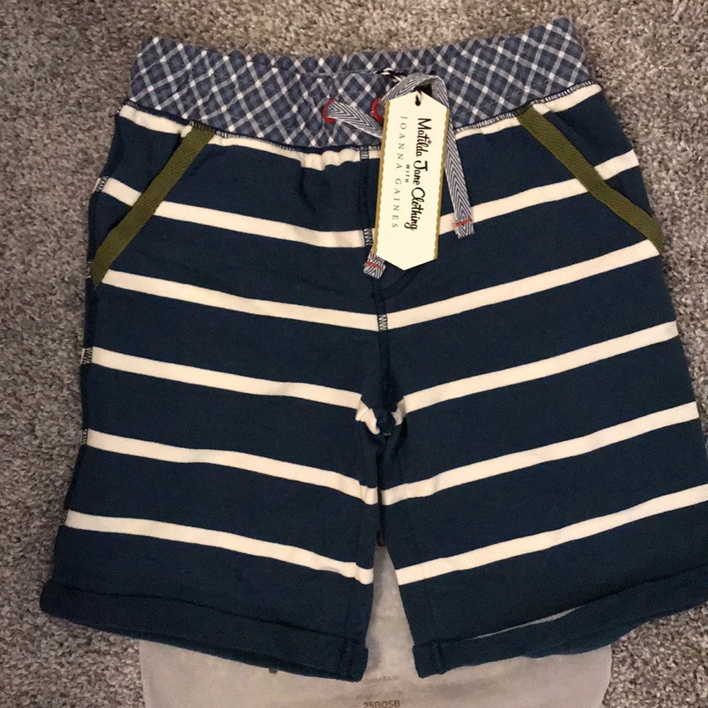 New Matilda Jane Boys Size 4 Shorts